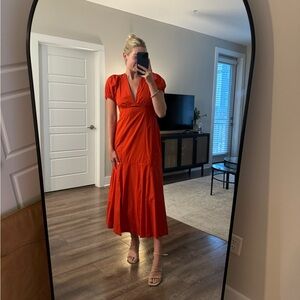 Abercrombie Red Sundress